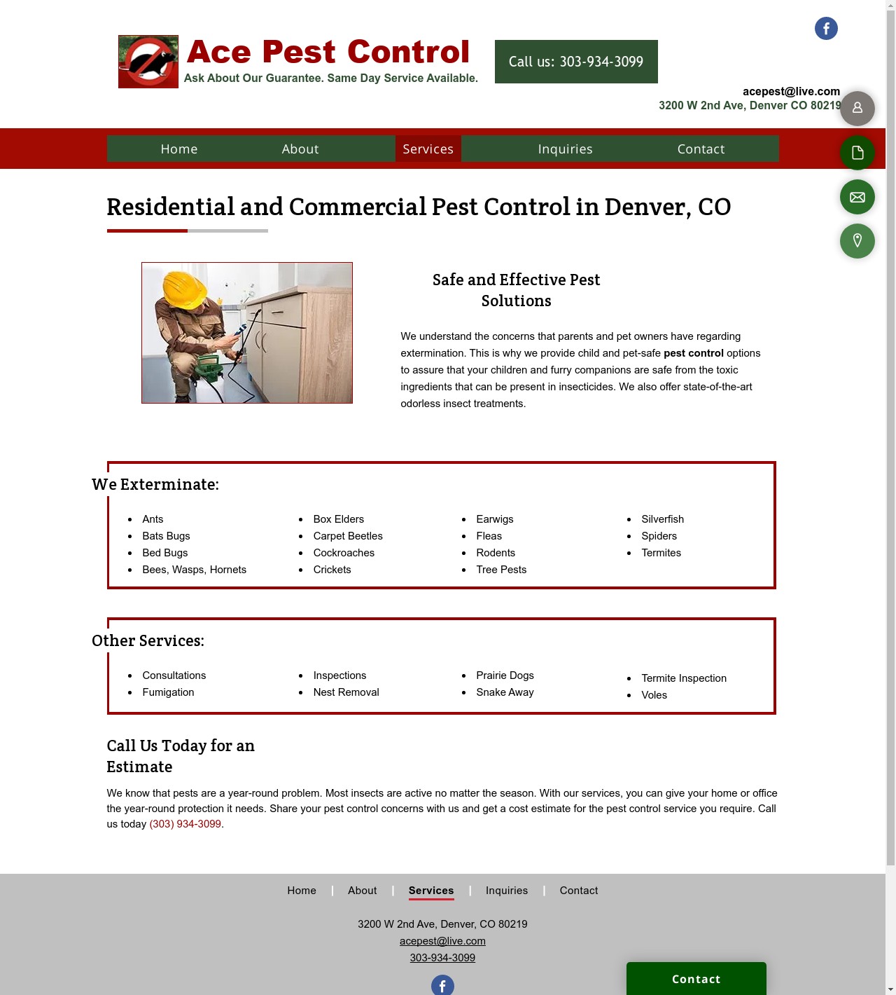 Arvada Wildlife Control