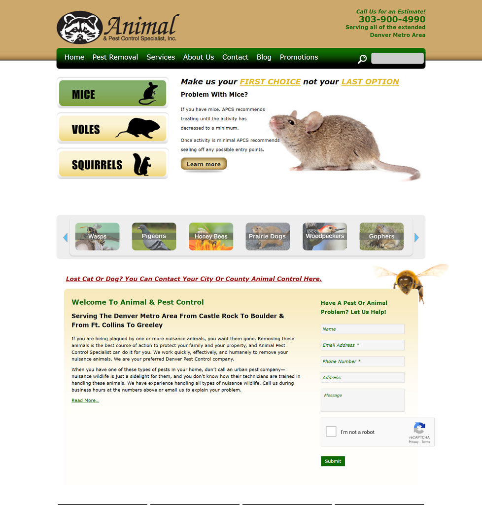 Denver Wildlife Control