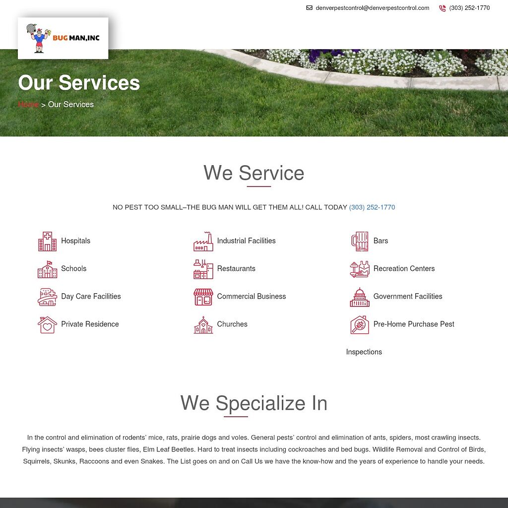 Arvada Wildlife Control