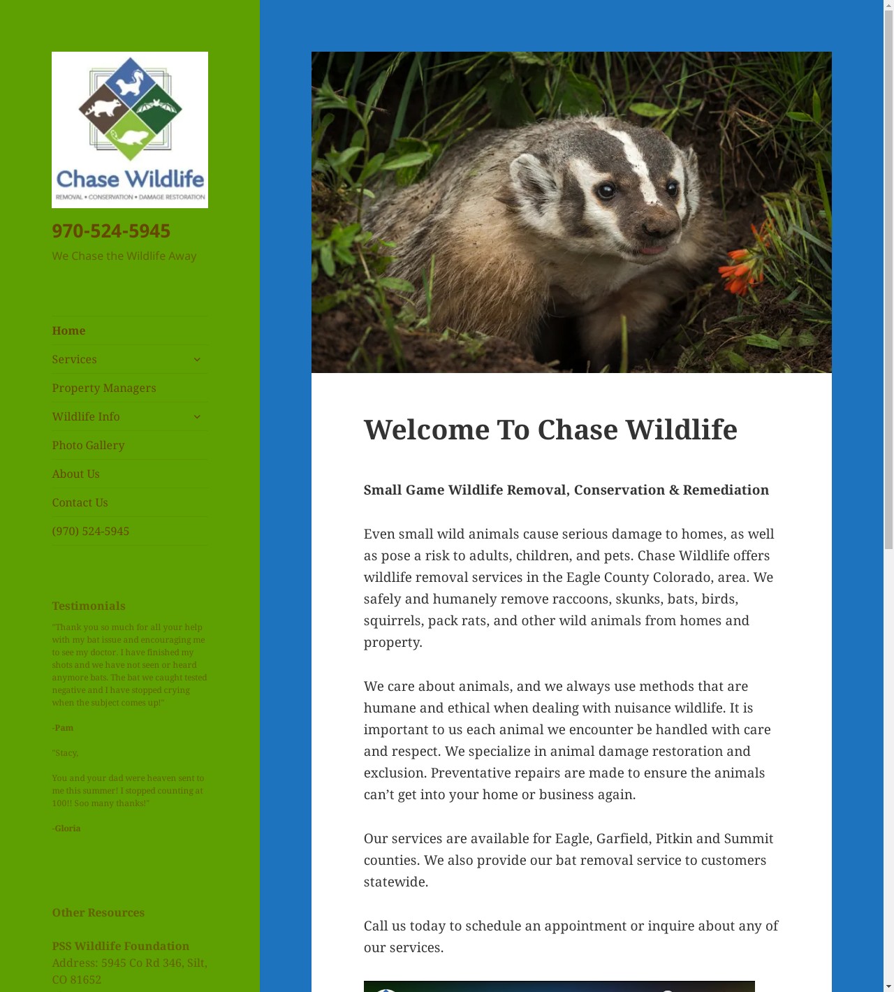 Arvada Wildlife Control