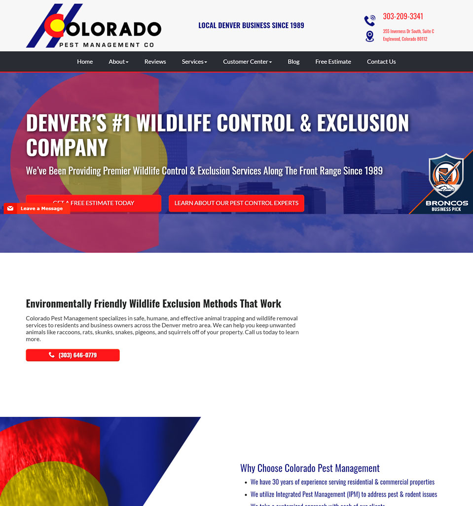Denver Wildlife Control