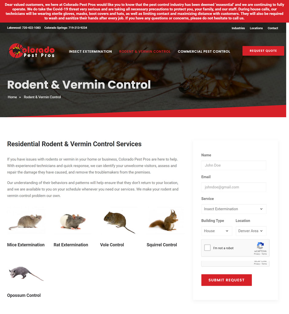 Denver Wildlife Control