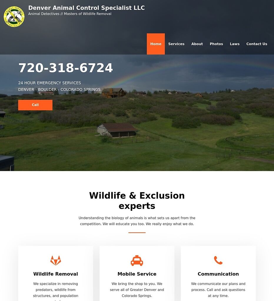 Colorado Springs Wildlife Control