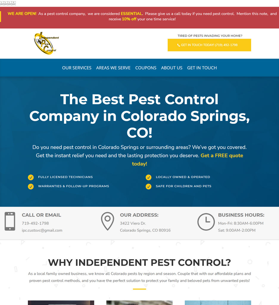 Colorado Springs Wildlife Control