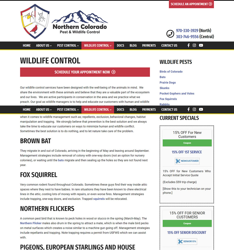 Denver Wildlife Control