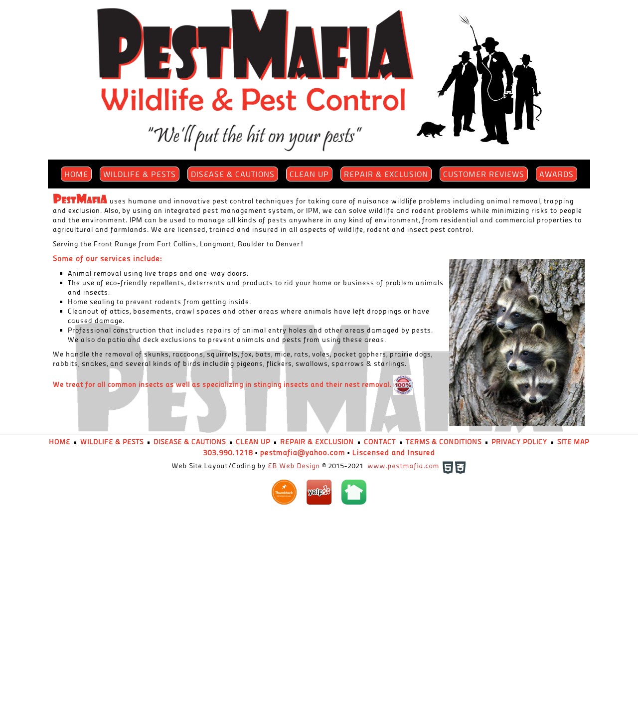 Boulder Wildlife Control