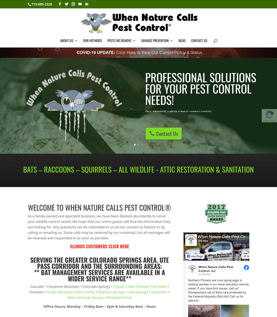 Colorado Springs Wildlife Control